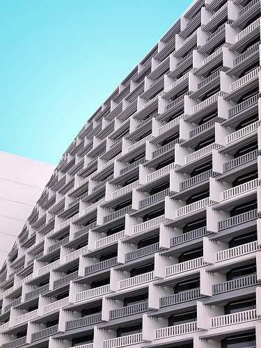 office building white concrete building with terraces singapore